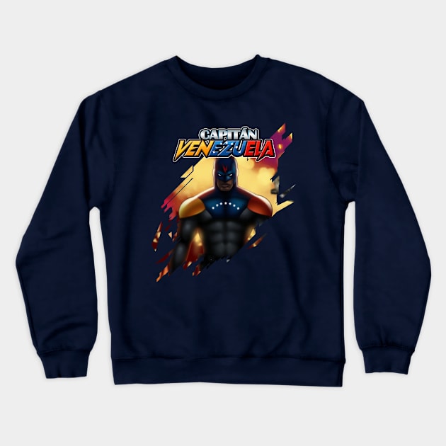 capitanVenezuela 03 Crewneck Sweatshirt by edwinj22